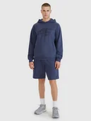 Spodenki męskie - 4F Spodenki dresowe męskie - szare L - miniaturka - grafika 1