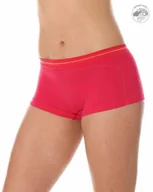 Bielizna sportowa damska - Bokserki damskie Brubeck Active Wool BX10860 malinowy - miniaturka - grafika 1