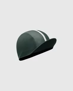 ASSOS Czapeczka kolarska CAP grenade green - Pozostała odzież dla rowerzystów - miniaturka - grafika 2