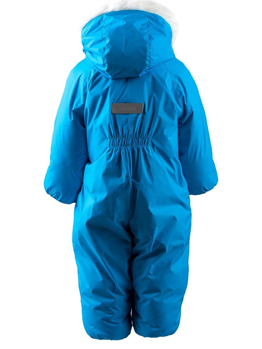 Dziecięcy niemowlęcy ocieplany kombinezon CAT niebieski Lenne r.68
