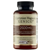 Witaminy i minerały - XeniVIT Cytrynian Magnezu, 65 porcji - miniaturka - grafika 1