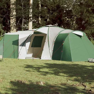 The Living Store Namiot rodzinny - 12-os. - kopułowy - zielony - wodoszczelny - Namiot - Namioty i tipi dla dzieci - miniaturka - grafika 1