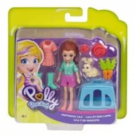 Lalki dla dziewczynek - Polly Pocket. Lila z króliczkiem + akcesoria GDM11 Mattel - miniaturka - grafika 1