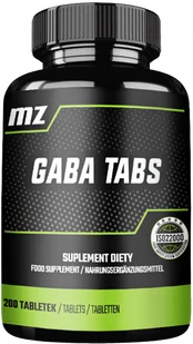 MZ-STORE GABA KWAS GAMMA-AMINOMASŁOWY 200 TABLETEK - Suplementy diety - miniaturka - grafika 1