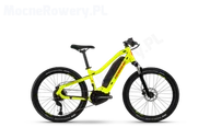 Rowery elektryczne - Haibike Alltrack Kids Żółty 2023 - miniaturka - grafika 1