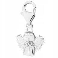 Wisiorki - Zawieszka wisząca Anioł srebro 925 - miniaturka - grafika 1