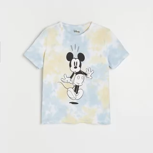 Koszulki dla chłopców - Reserved - T-shirt Mickey Mouse - Kremowy - grafika 1