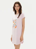 Bielizna nocna - Hunkemöller Koszula nocna 205776 Różowy Regular Fit - miniaturka - grafika 1