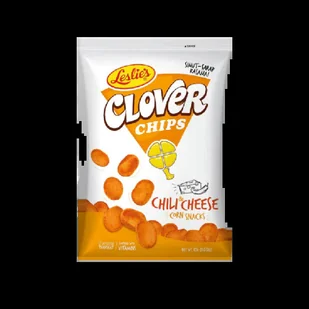 Chrupki o smaku chilli i sera Clover Chips Chili Cheese Leslies 85g - Chrupki - miniaturka - grafika 1