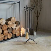 Akcesoria kominkowe - Zestaw kominkowy Elvio 4250769277670 - miniaturka - grafika 1