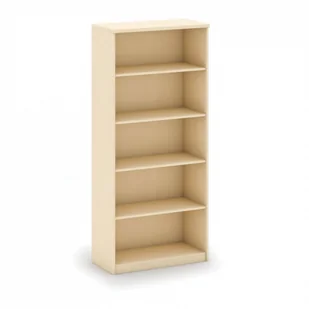 B2B Partner Szafka bez drzwi Mirelli A+, 800 x 400 x 1800 mm, brzoza CF F07418, CD060 - Szafki biurowe - miniaturka - grafika 1