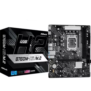 Płyta główna ASRock B760M-H2/M.2 - 90-MXBN00-A0UAYZ - Płyty główne - miniaturka - grafika 1