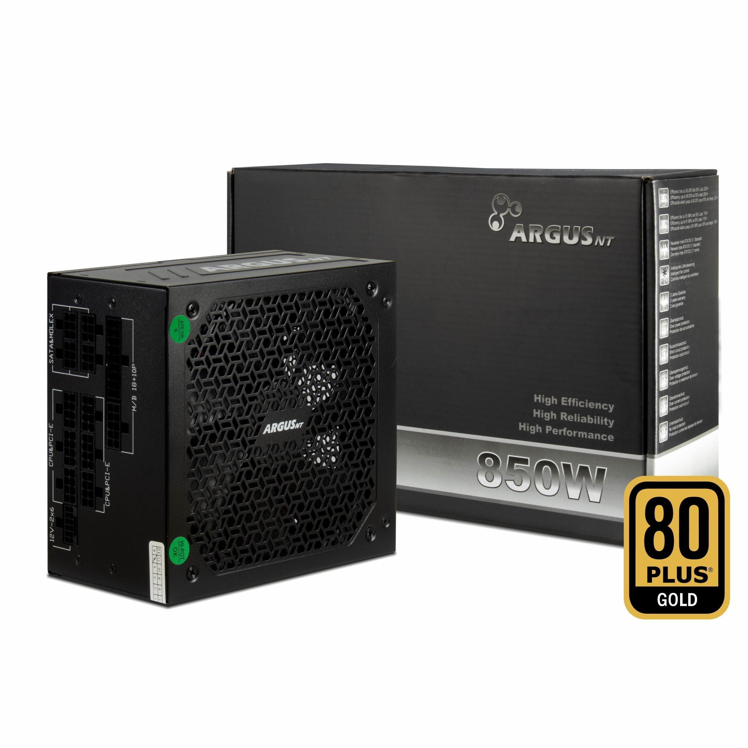 Zasilacz Inter-Tech Zasilacz 850W Argus BA4 Wentylator 88882234