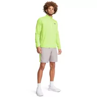 Spodnie sportowe męskie - Męskie spodenki treningowe Under Armour UA Tech Utility Shorts - beżowe - UNDER ARMOUR - miniaturka - grafika 1