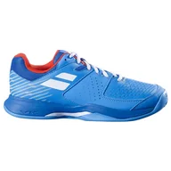 Buty sportowe męskie - Buty tenisowe Babolat PULSION AC M, Niebiesko/Białe - miniaturka - grafika 1