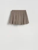 Spodenki damskie - Reserved - Spódnico-szorty w kratę - wielobarwny - miniaturka - grafika 1