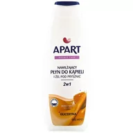 Kosmetyki do kąpieli - Apart Double Care Płyn do Kąpieli + Żel pod Prysznic Mleko i Miód 900ML - miniaturka - grafika 1