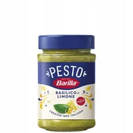 Pasztet i przetwory mięsne - BARILLA PESTO Basilico e Limone do makaronu 190g - miniaturka - grafika 1