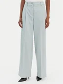 Spodnie damskie - JOOP! Spodnie materiałowe Perle 30100443 Zielony Regular Fit - miniaturka - grafika 1