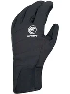 Rękawiczki rowerowe - Chiba Roadmaster Rękawiczki Rowerowe Ocieplane Zimowe Czarne L - miniaturka - grafika 1