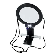 Mikroskopy i lupy - Lupa Powiększająca Z Podświetleniem LED Zawieszka Na Szyję Do Czytania - miniaturka - grafika 1