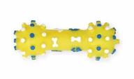 Zabawki dla psów - PET NOVA Pet Nova Hantel dentystyczny DentBone z dźwiękiem żółty [rozmiar M] 12cm PPTN051 - miniaturka - grafika 1