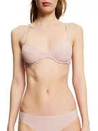 Biustonosze - ESPRIT Damski biustonosz z fiszbinami w miękkie paski Fashion_par, Stary różowy, 110B - miniaturka - grafika 1