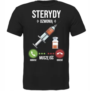 KOSZULKA STERYDY DZWONIĄ MUSZĘ IŚĆ SUPER PREZENT - Koszulki męskie - miniaturka - grafika 1