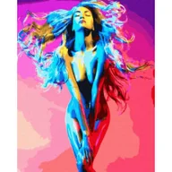 Malowanie po numerach - Malowanie po numerach Akt kobieta 40x50cm 1006346 - miniaturka - grafika 1