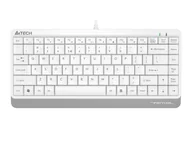 Klawiatury - A4Tech FK11 biała A4TKLA47119 - miniaturka - grafika 1