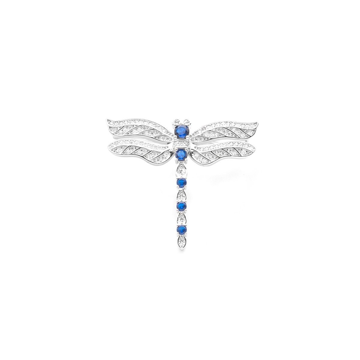 Srebrna broszka 925 Dragonfly Ważka