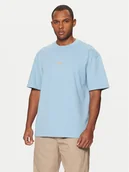 Koszulki męskie - HUGO T-Shirt Nalono 50509776 Niebieski Relaxed Fit - miniaturka - grafika 1