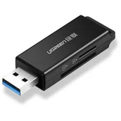 Czytniki kart pamięci - UGREEN ugreen USB 3.0 card reader Micro SD Card Reader USB Card Reader jednoczesne auslesung firmy 2 karty SD Slots na karty SD, SDHC, SDXC, Micro SD, Micro SDHC, SDXC, MMC, RS-MMC itp, czarna 40752 - miniaturka - grafika 1