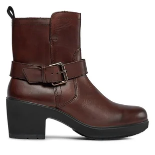 Botki ECCO Metropole Zurich 22220301667 Brązowy - Botki damskie - miniaturka - grafika 1