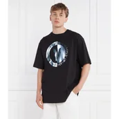 Koszulki męskie - Versace Jeans Couture T-shirt | Loose fit - miniaturka - grafika 1