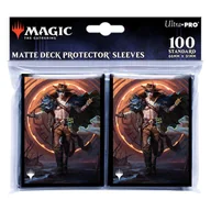 Akcesoria do gier planszowych - Ultra-Pro: Magic the Gathering - Outlaws of Thunder Junction - Matte Deck Protector Sleeves - Oko - gra - miniaturka - grafika 1