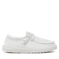 Półbuty damskie - Półbuty Hey Dude Wendy Funk Mono 40065-100 Biały - miniaturka - grafika 1