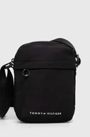 Torby męskie - Tommy Hilfiger saszetka kolor czarny - miniaturka - grafika 1
