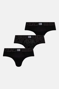 Guess slipy 3-pack męskie kolor czarny U4RG02.K6YW0 - Majtki męskie - miniaturka - grafika 1