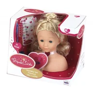 Zabawy w naśladowanie dorosłych - Klein Głowa do czesania duża Princess Coralie 5234 - miniaturka - grafika 1