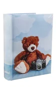 Albumy fotograficzne - Album dziecka dziecięcy szyty na 300 zdjęć 10x15 cm. z opisem BABY BEARS aparat - miniaturka - grafika 1