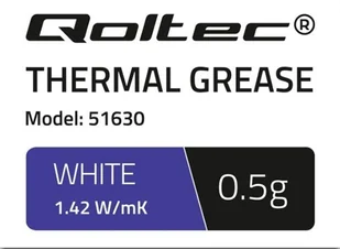 Qoltec 0,5g biała 1.42 W/m-K - Tuning komputera - akcesoria - miniaturka - grafika 2