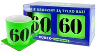 Gadżety do domu - Kubek "60 Urodziny - Neon", zielony, Pan Dragon 09,922645 - miniaturka - grafika 1