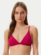 Stroje kąpielowe - Tommy Hilfiger Góra od bikini UW0UW05801 Różowy - miniaturka - grafika 1