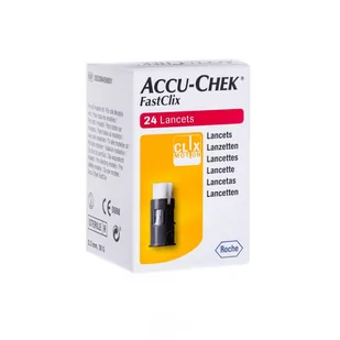 Roche Accu-Chek Fastclix lancety 24 szt - Glukometry i akcesoria dla diabetyków - miniaturka - grafika 1