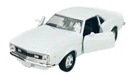 Samochody i pojazdy dla dzieci - WELLY OLD TIMER 1968 CHEVROLET CAMARO Z28 BIAŁY 1:34 42324 - miniaturka - grafika 1