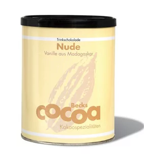 CZEKOLADA DO PICIA WANILIOWA FAIR TRADE BEZGLUTENOWA BIO 250 g - BECKS COCOA - Kakao i czekolada - miniaturka - grafika 1