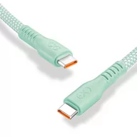 Kable USB - Kabel USBC-USBC eXc IMMORTAL,0.9m,miętowy - miniaturka - grafika 1
