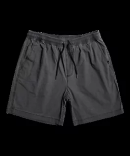 Spodnie sportowe męskie - Męskie spodenki tkaninowe Quiksilver Taxer Elasticized Shorts - czarne - QUIKSILVER - grafika 1