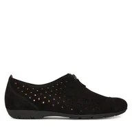 Półbuty damskie - Półbuty Gabor 64.168.17 Czarny - miniaturka - grafika 1